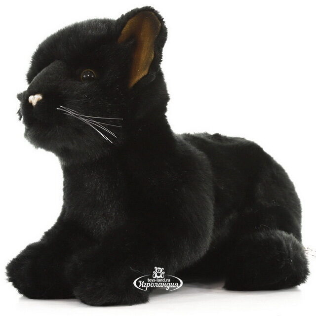 Мягкая игрушка Детеныш черной пантеры 26 см Hansa Creation (Ханса Креэйшн)