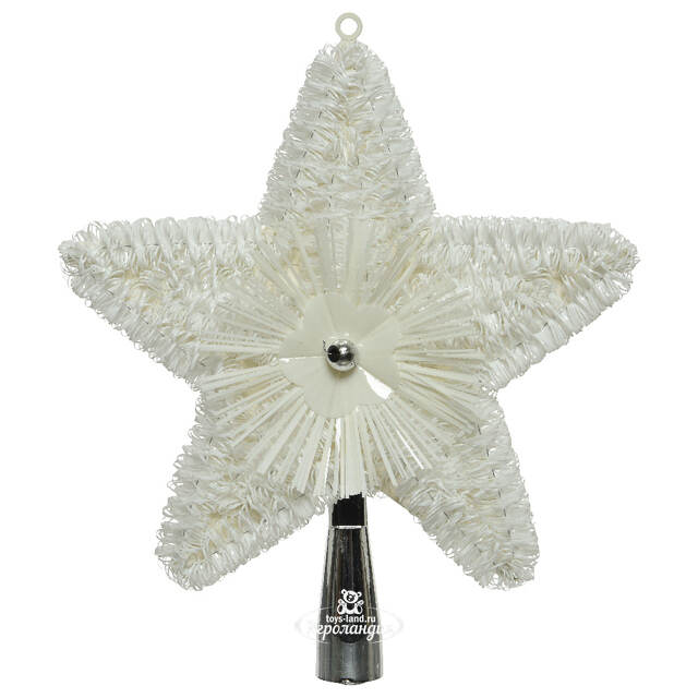 Верхушка Полярная Звезда 23 см белая Kaemingk