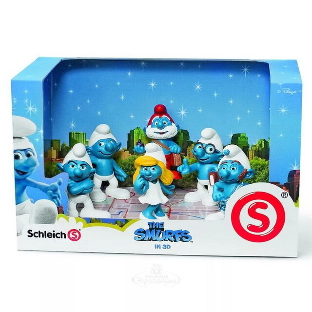 Игровой набор фигурок Schleich Смурфики в кино Schleich