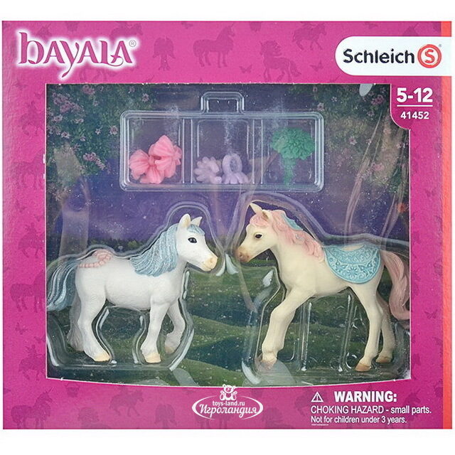 Набор фигурок Лошади Звездных эльфов 2 шт, Bayala Schleich