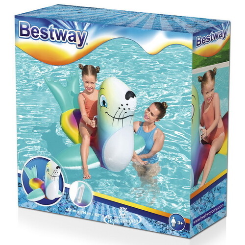 Надувная игрушка для плавания Тюлень 157*114 см Bestway