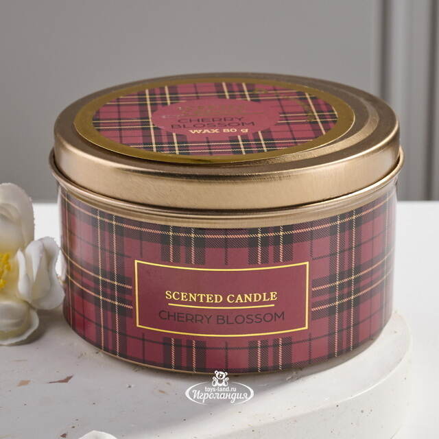 Ароматическая свеча Cherry Blossom 5 см Koopman