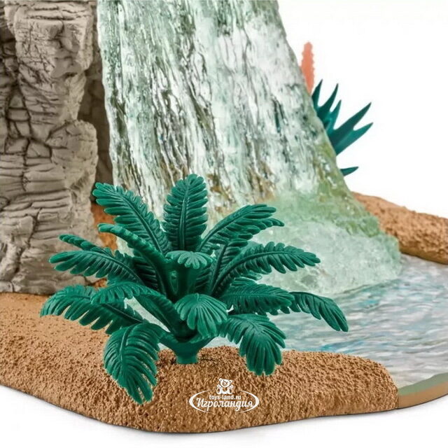 Игровой набор Водопад с фигуркой фламинго Schleich (Шляйх)