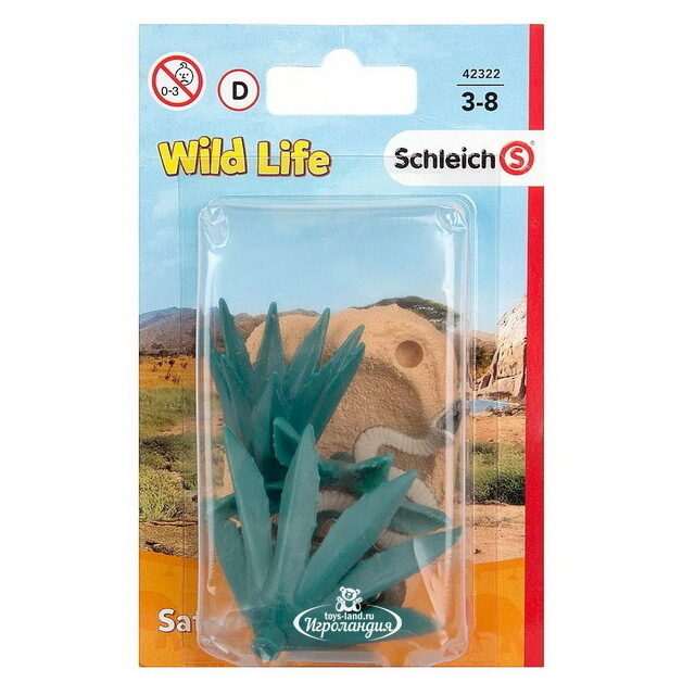 Игровой набор Гнездо Черной мамбы с фигуркой змеи Schleich