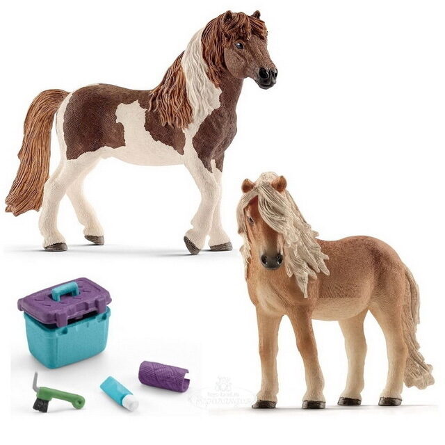Набор аксессуаров Уход за лошадью 4 предмета Schleich (Шляйх)