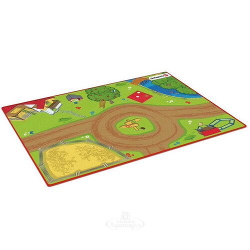 Игровой коврик-ландшафт Schleich Жизнь на ферме 133*92 см Schleich