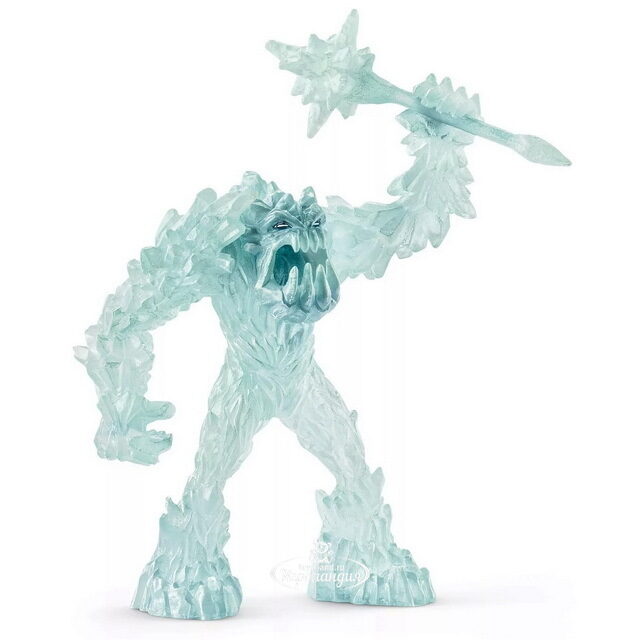 Набор фигурок Битва за супер-оружие, Ледяной монстр против Огненного льва, Eldrador Schleich