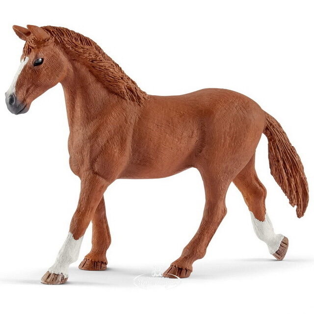 Игровой набор Лошади для гостей Ханны с собакой Руби и аксессуарами Schleich