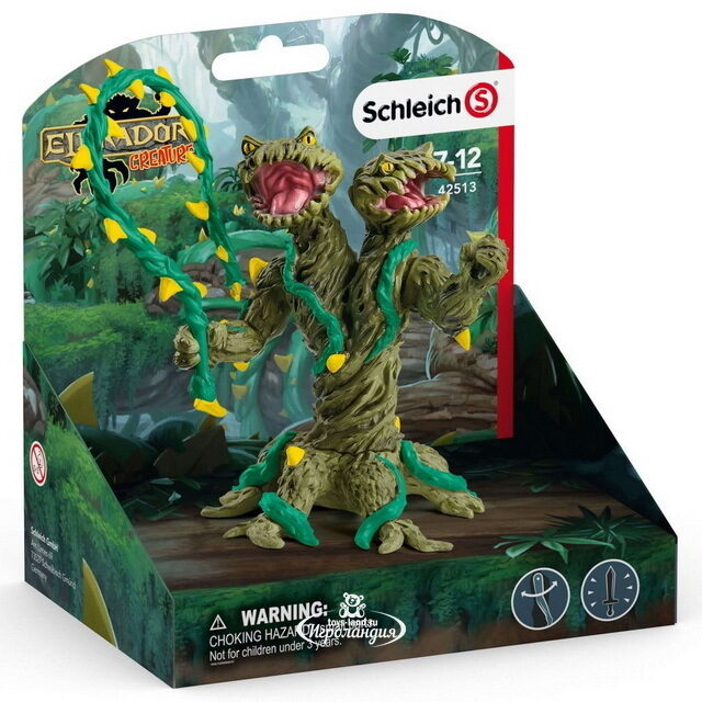 Фигурка Монстр-растение с оружием с подвижными руками, Eldrador Schleich
