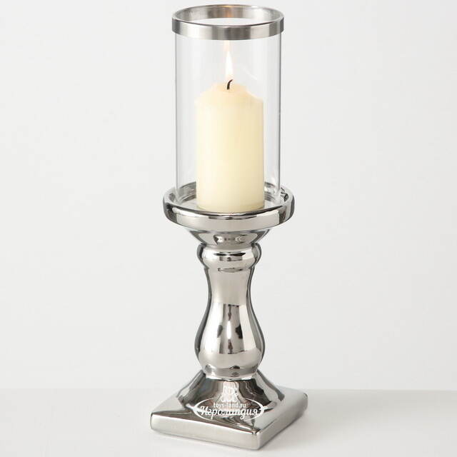 Декоративный подсвечник на одну свечу Никея 31 см Boltze