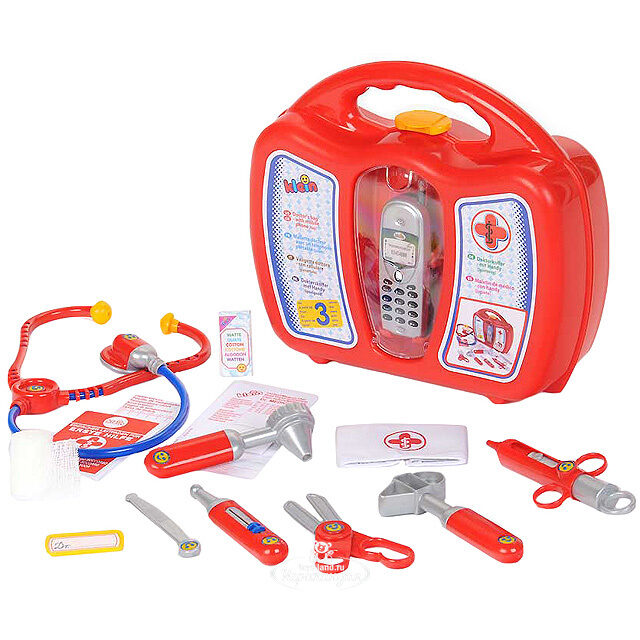 Набор доктора с телефоном Klein