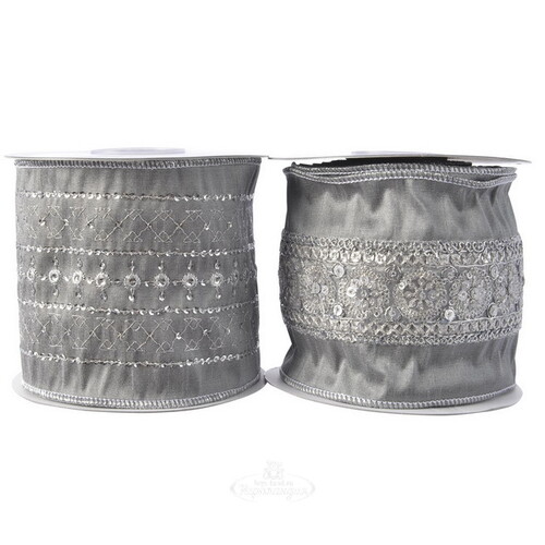 Декоративная лента Туманный Альбион: Тонкое кружево 500*10 см Kaemingk