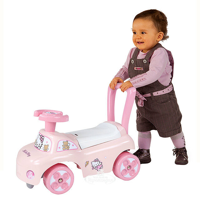 Машинка-каталка Hello Kitty, 54 см Smoby