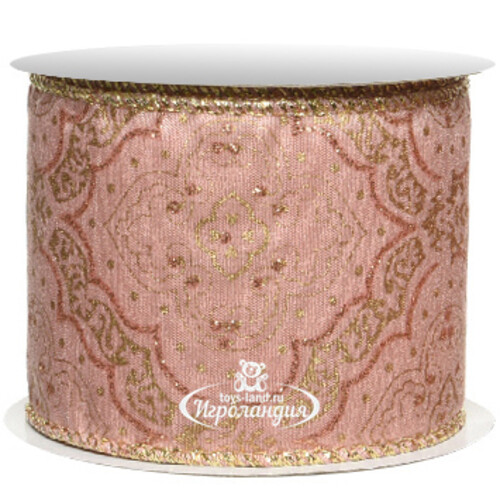 Декоративная лента Pink Vintage 270*6 см Kaemingk