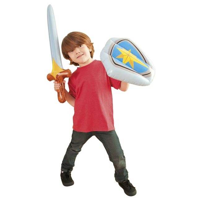 Надувные щит и меч, от 3 лет INTEX