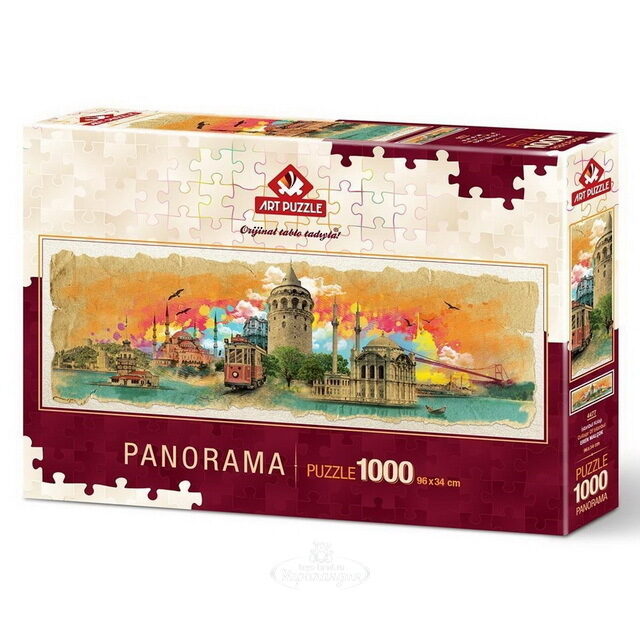 Пазл-панорама - Стамбул, 1000 элементов Art Puzzle