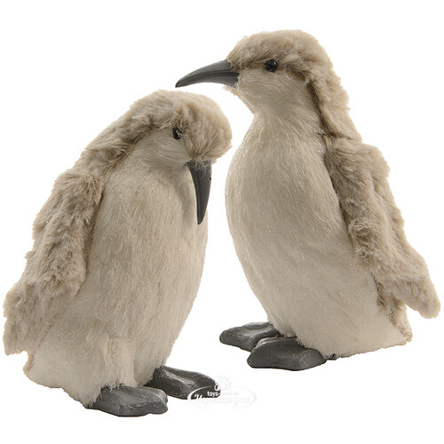 Фигура Пингвин с серыми крылышками 33 см Kaemingk