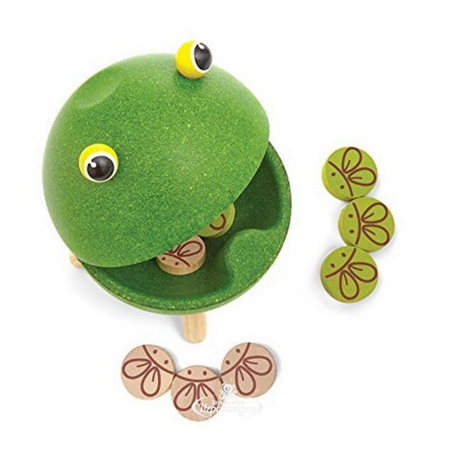 Настольная игра Накорми Лягушку Plan Toys