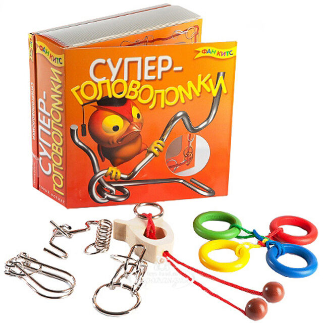 Набор "Суперголоволомки" с книгой Новый Формат