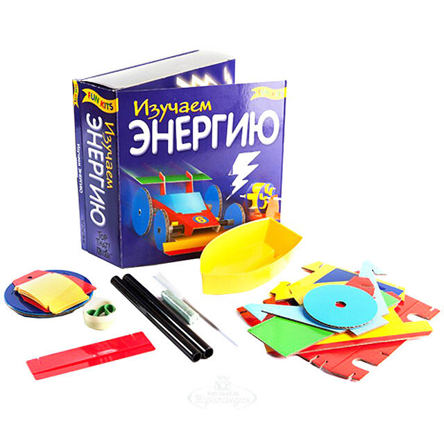 Набор для экспериментов "Изучаем энергию" с книгой Новый Формат