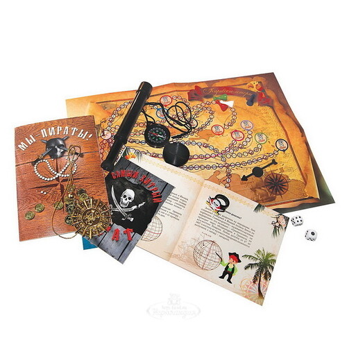 Игровой набор Сундук пирата с книгами 32 см Новый Формат