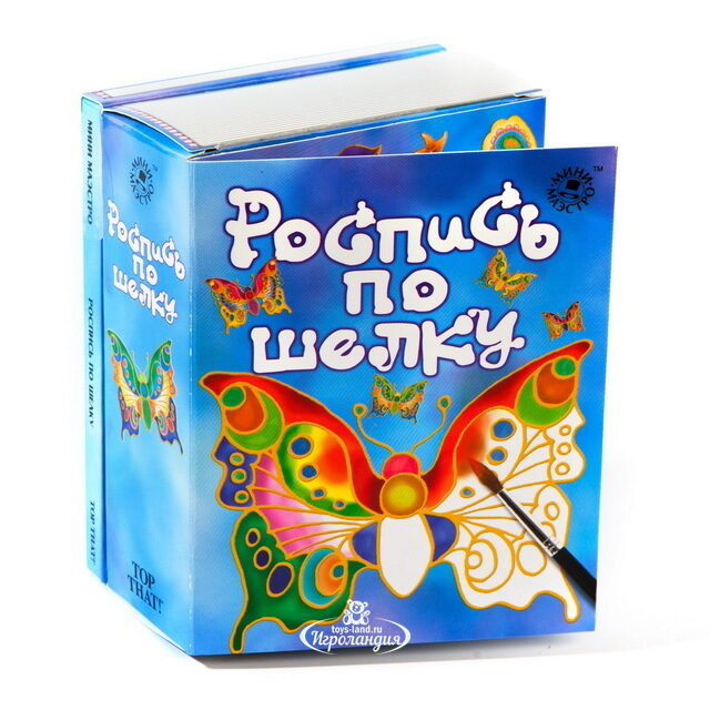Набор для творчества "Роспись по шелку" с книгой Новый Формат