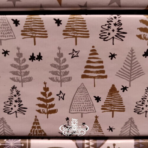 Бумага для подарков Magic Christmas: Сказочный Лес 200*70 см Kaemingk