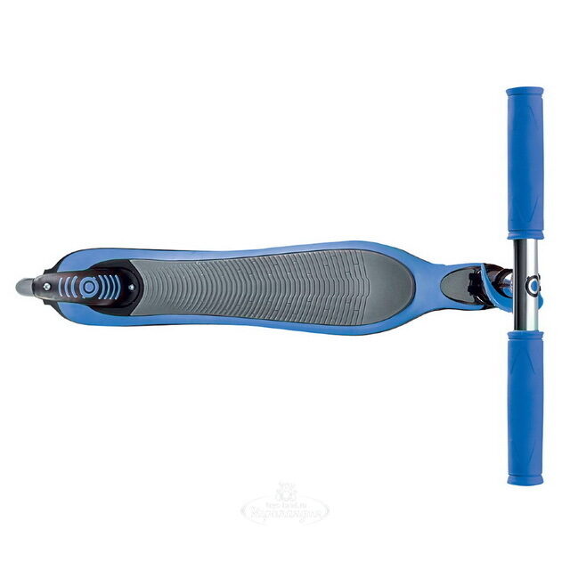 Самокат Globber Flow 125, светящиеся колеса 121 мм, синий Globber (Глоббер)