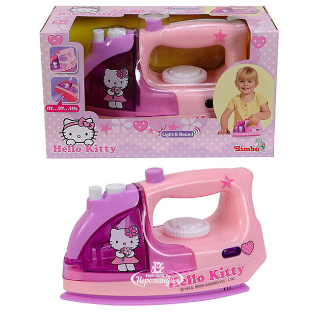 Игрушка Утюг Hello Kitty 18 см с водой Simba (Симба)