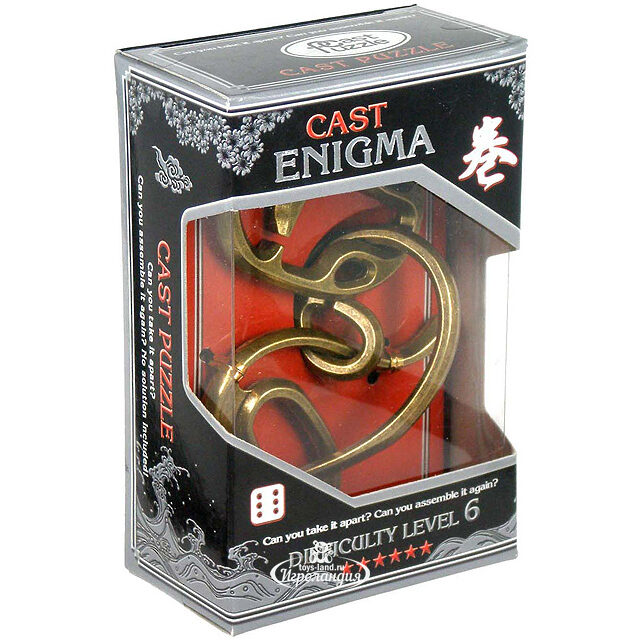 Головоломка Энигма, сложность 6, металл Hanayama