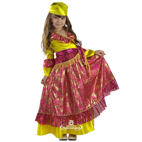 Карнавальный костюм Цыганка, рост 128 см Батик