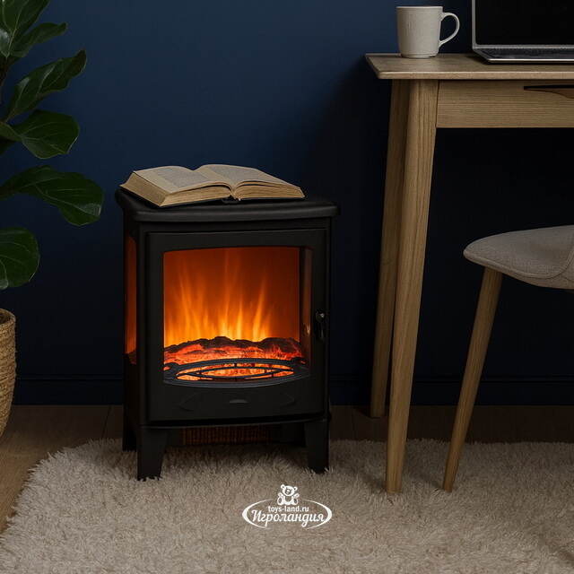 Электрический камин с обогревом Брентвуд 55*39 см, диммер Kaemingk