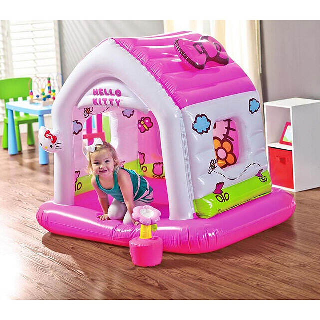 Игровой центр Домик Hello Kitty, 137*109*122 см INTEX