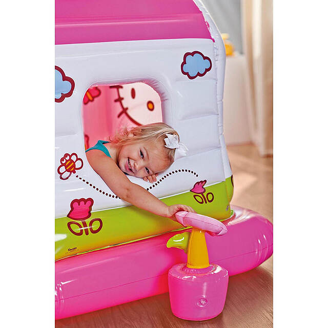 Игровой центр Домик Hello Kitty, 137*109*122 см INTEX