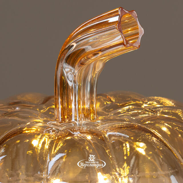 Декоративный светильник Тыква Cinderella 16 см, на батарейках, IP20 Kaemingk