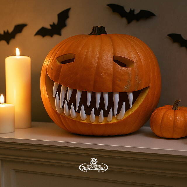 Зубы для тыквы на Хэллоуин 16 шт Koopman