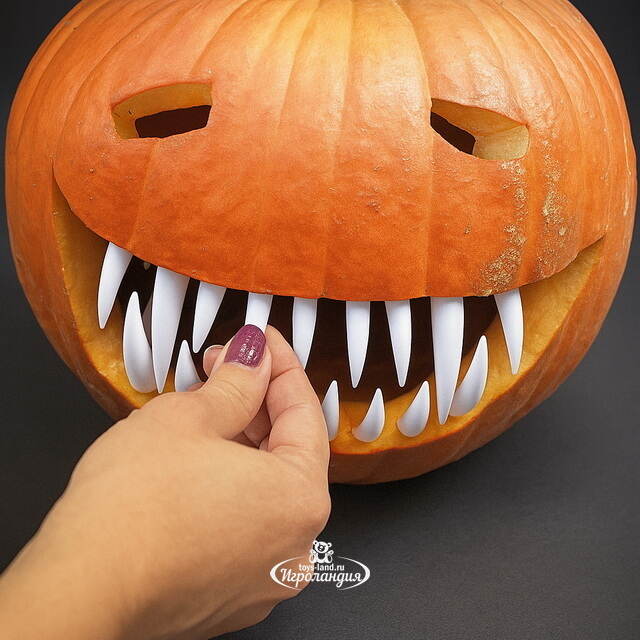 Зубы для тыквы на Хэллоуин 16 шт Koopman
