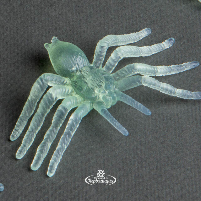 Набор светящихся фигурок Пауки - Happy Halloween 18*14 см, 6 шт Koopman