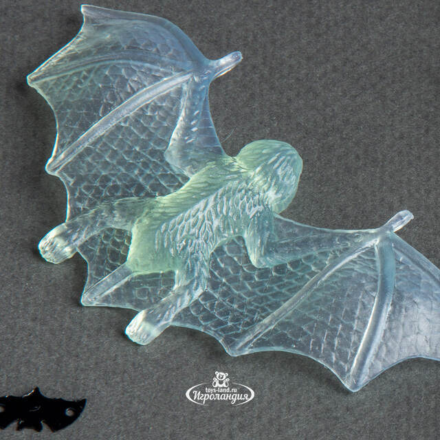 Набор светящихся фигурок Летучие Мыши - Happy Halloween 18*14 см, 6 шт Koopman