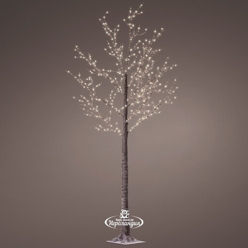 Светодиодное дерево Eclaire 220 см, 750 теплых белых микро LED ламп, IP44 Kaemingk