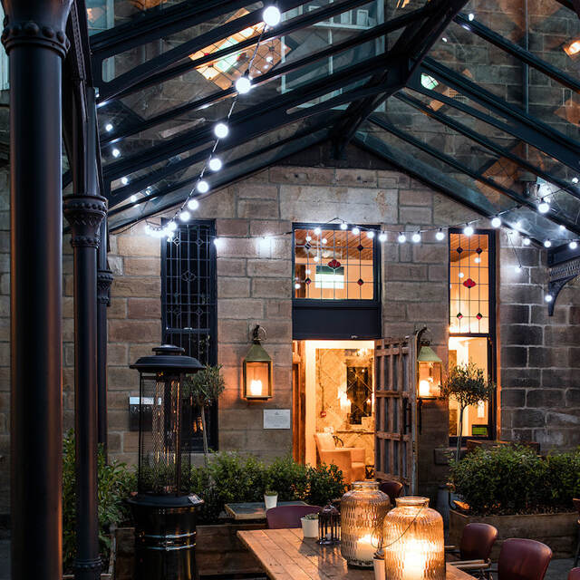 Гирлянда из лампочек Мона 20 ламп, холодные белые LED, 9.5 м, черный ПВХ, IP44 Kaemingk