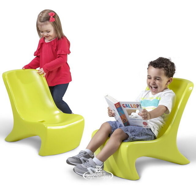 Детский стул Junior лаймовый Step2 (Степ2)
