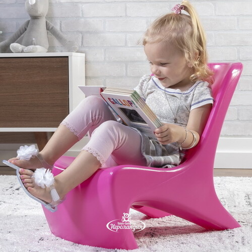 Детский стул Junior розовый Step2