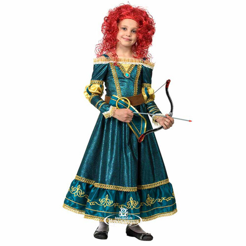 Карнавальный костюм Принцесса Мерида, рост 140 см Батик
