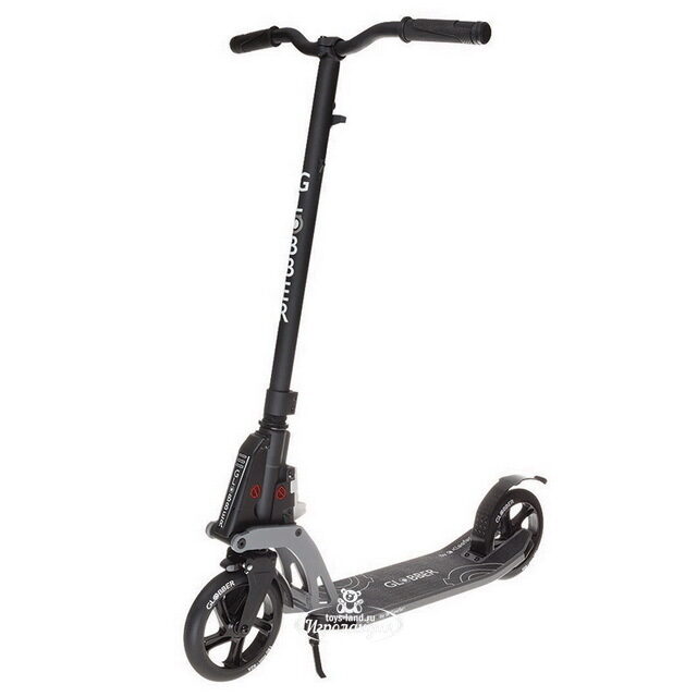 Самокат Globber One K-180, колеса 180 мм, черный, до 100 кг Globber