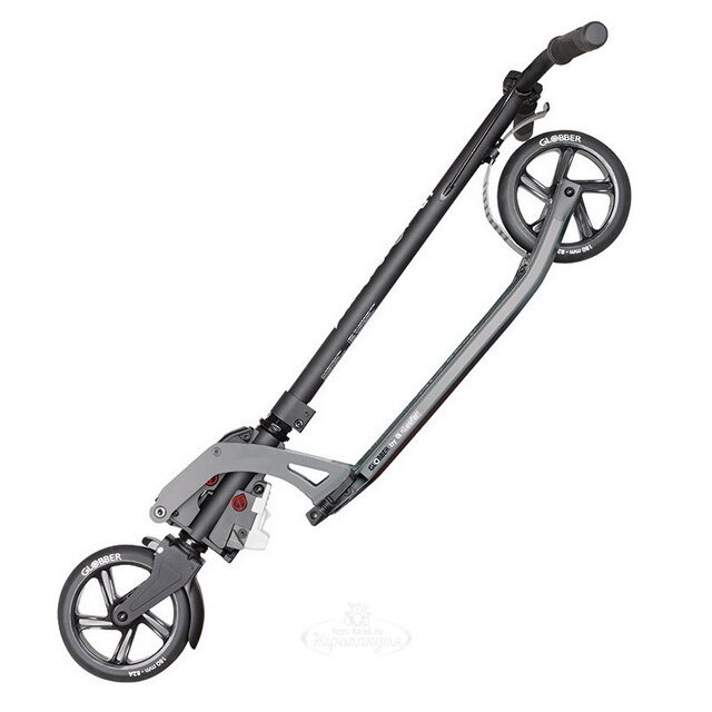 Самокат Globber One K-180, колеса 180 мм, черный, до 100 кг Globber