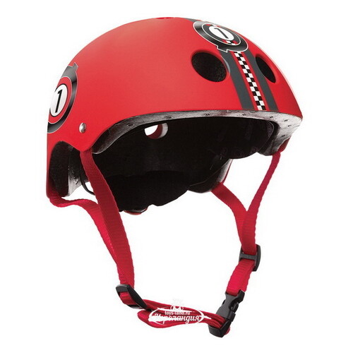Детский шлем Globber - Гонка XS/S, 51-54 см, красный Globber