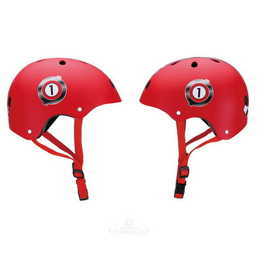 Детский шлем Globber - Гонка XXS/XS, 48-51 см, красный Globber