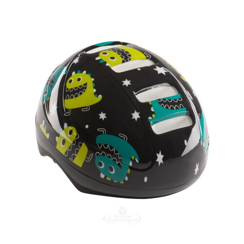 Детский шлем Happy Baby - Stonehead XXS/S, 46-54 см, черный Happy Baby