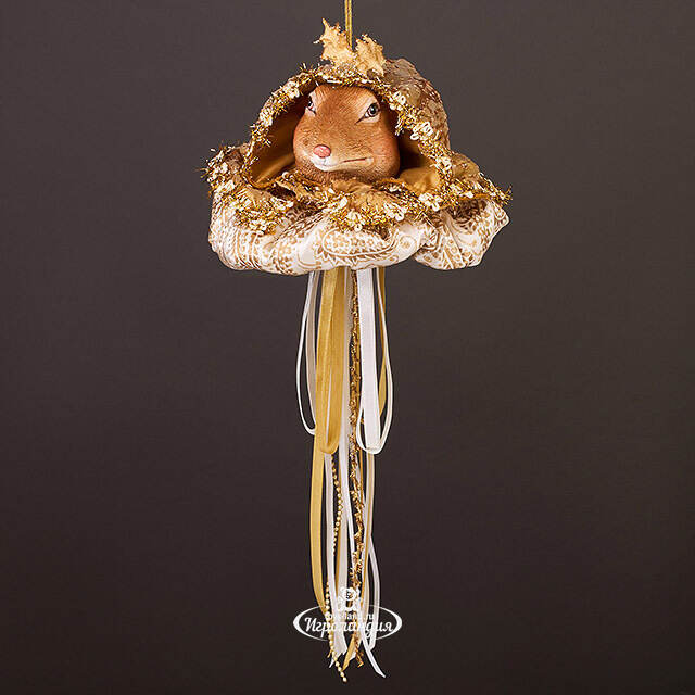 Елочная игрушка Белка Комбри - Bois Guillaume 35 см Winter Deco